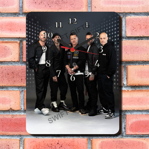 Five design wall clock new - design,