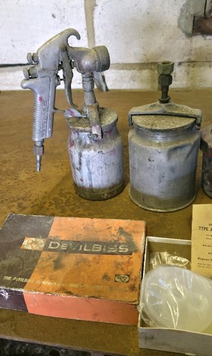 Vintage devilbiss paint - vintage,