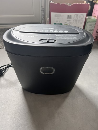 Proaction paper shredder - proaction, 8