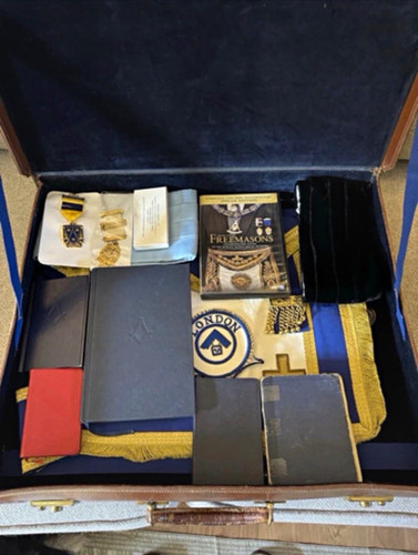 Masonic craft regalia lot - craft,