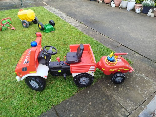 Rolly toys unimog - unimog, fire