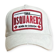 Dsquared2 White Baseball Cap