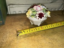 royal doulton Bone China Basket Of Flowers 