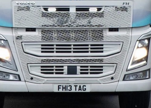 Fh13 tag volvo - truck, license