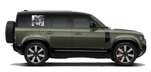 Decal sticker for side - , panel