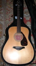 YAMAHA FG700MS GUITAR WITH KINSMAN CASE