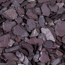 Plum slate chippings - plum, |