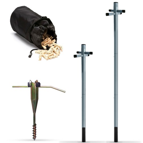 Galvanized washing line - washing,