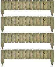 4x Border Fixed Picket Log