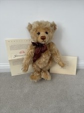 Collectable STEIFF 670374 Limited Edition 1999 Millennium Blonde Teddy Bear 43cm