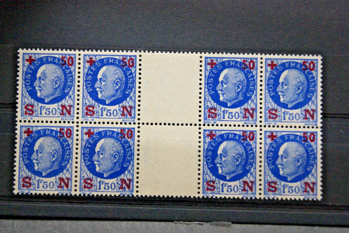 French stamps 1942 - french, france