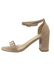 Ladies Womens Block High Heel