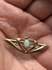 Art nouveau brooch - art,