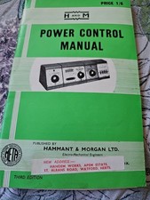 VINTAGE HAMMANT & MORGAN POWER