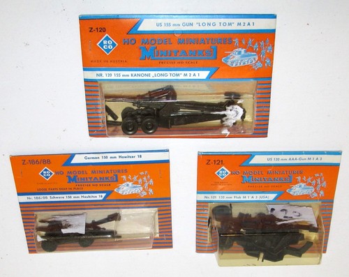 Lot roco 87 minitanks - 1/87,