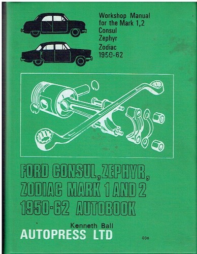 Ford consul mk1 mk2 zephyr - mk2,