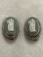 Vtg wedgwood green - wedgwood, jasperware
