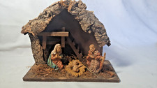 Traditional Italian Christmas Nativity Set.
