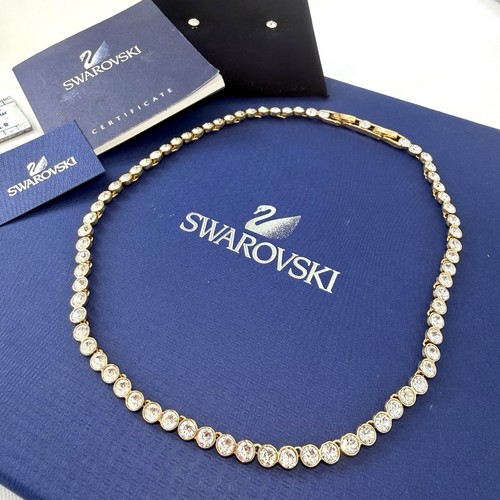Swarovski tennis necklace - swarovski,