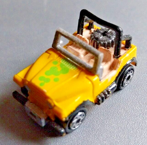 Micro machines yellow jeep - machines,