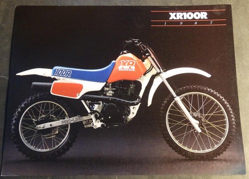 1987 honda xr100r - 1987, motorcycle