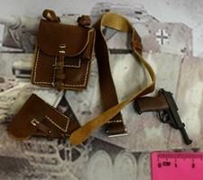 1/6 Scale Dragon Dreams DID WWII German Map Case Pistol Belt from Jager D80160