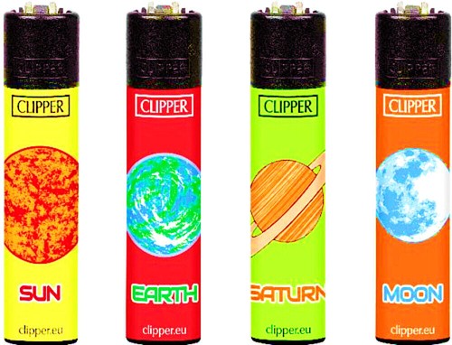 Planets clippers lighters - planets,