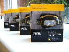PETZL PIXA 3 HEAD LAMP TORCH ATEX 100 LUMENS ULTRA BRIGHT CAR MECHANIC WALKERS