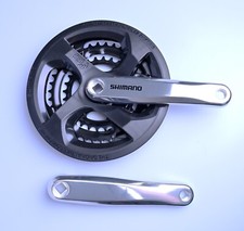 SHIMANO FC-M131 6/7/8 Speed Crankset 28-38-48T 170MM MTB Chainwheel & Crank Set