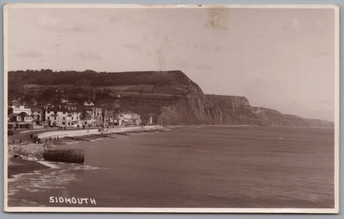 Sidmouth devon seascape - sidmouth,