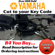 Yamaha Scooter Keys Cut to