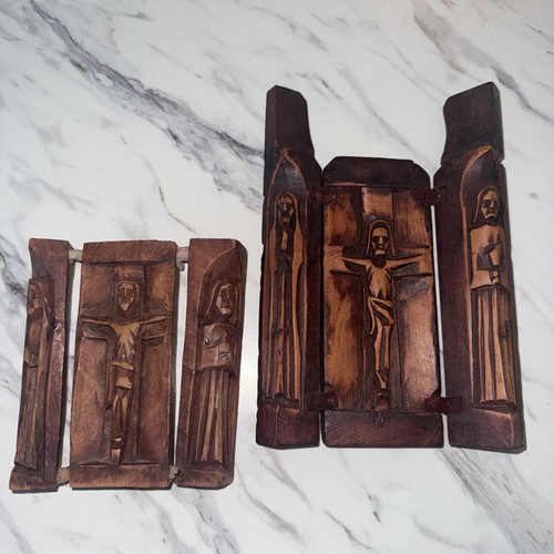 Antique hand carved wooden - hand,