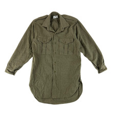 British Army Shirt Wool Khaki