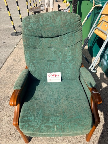 Cintique recliner chair - chair, green