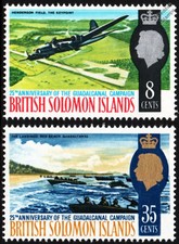 WWII GUADALCANAL Boeing B-17