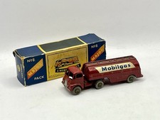No 8 Major Moko Lesney Mobilgas Lorry Tanker Truck Made In England Boxed Vintage