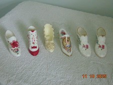 Miniature Shoes, Coalport/Royal Worcester/Aynsley/Paragon. Mixed Bundle