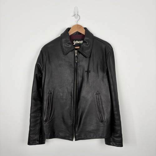 Schott leather bomber - bomber, trucker