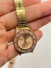 STORM Women's Gold Tone Watch 04646 Day Slim Rim Bracelet Extra One P3654