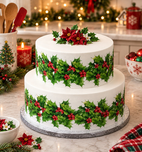 Edible icing cake border - edible,