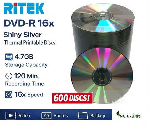 600 ritek shiny silver thermal - ritek,