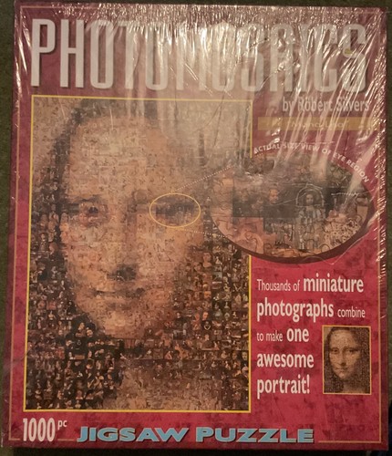 Photomosaics mona lisa - lisa, 1000