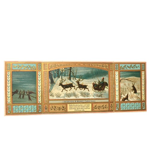 1880s antique santa - antique, sleigh