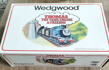 O10 1984 Wedgwood Thomas Tank Engine  4 Piece Set BOXED PLATE BOWL MUG EGG CUP