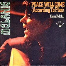 7" MELANIE SAFKA Peace Will