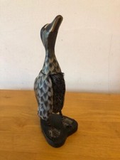 Vintage Balsa type Wood Running Duck Themed Clothes Brush. Made in China. GC