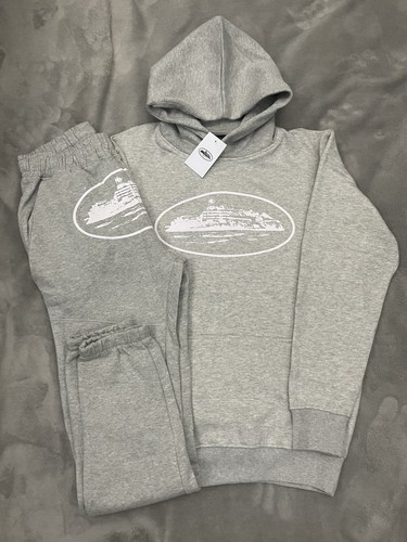 Corteiz men grey tracksuit - corteiz, men's