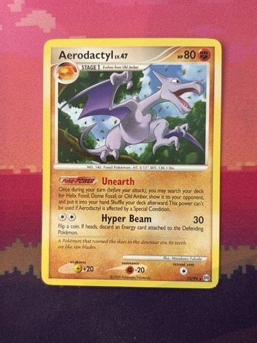 Pokemon card aerodactyl arceus - aerodactyl,