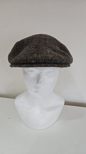 Barbour Green Check Tweed Hat