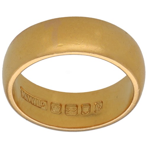 22ct gold ring - 10.02g, wedding
